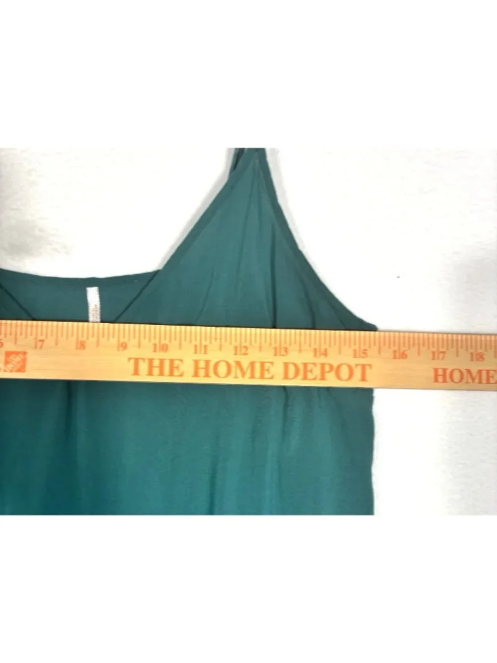 Free People XS Alexa Green Blue Plaid Tunic Mini Dress Camisole Boho Long Sleeve